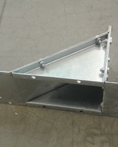 Inlet standard for elevator base E80 M&M